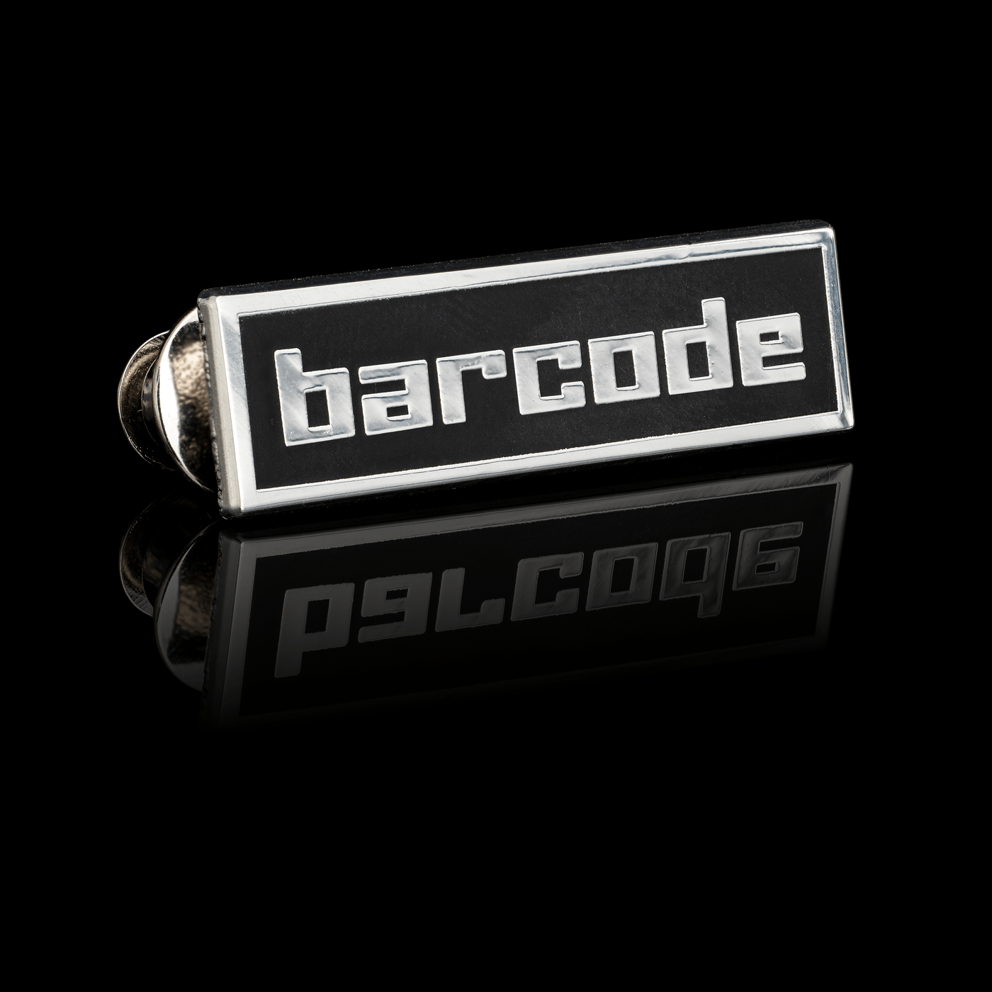 Barcode Recordings Hard Enamel Pin